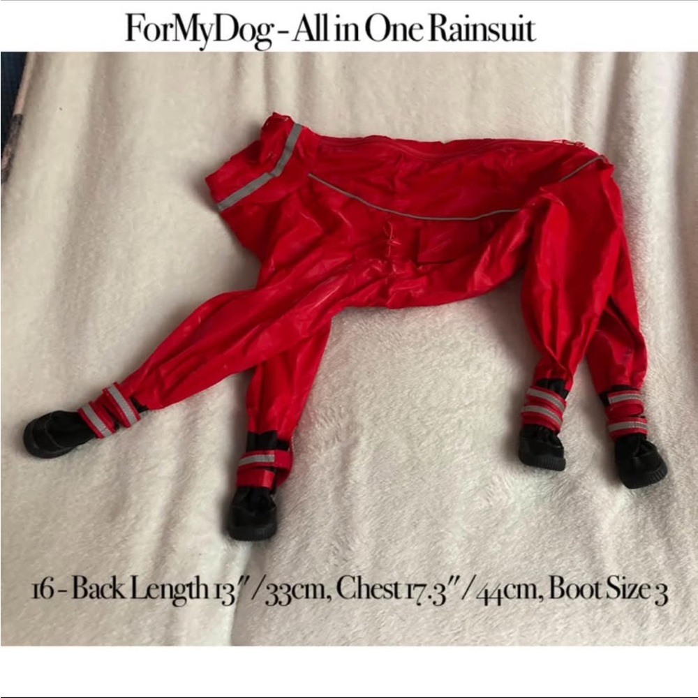 Red Dog Rainsuit
